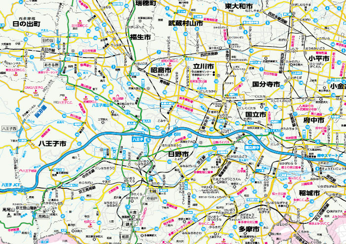 東京23区全図 – 地図のことなら塔文社