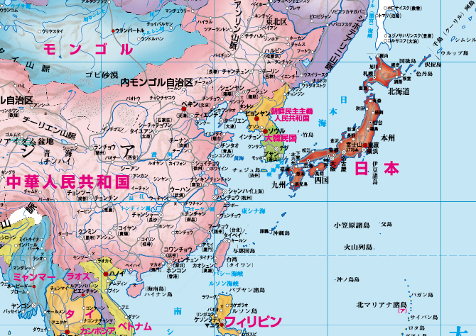 タペストリー B0判 世界全図 – 地図のことなら塔文社