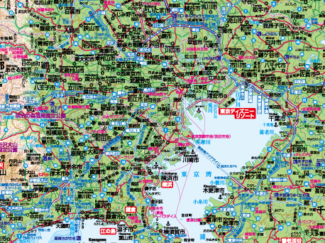 No.6 関東全図 – 地図のことなら塔文社